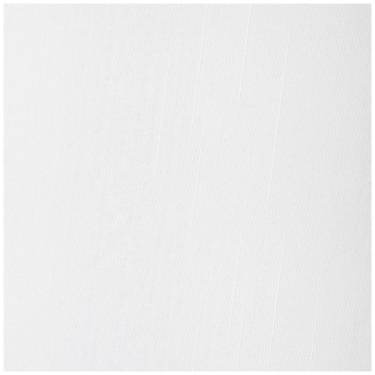 Brentwood White Fabric Hardback Lamp Shade