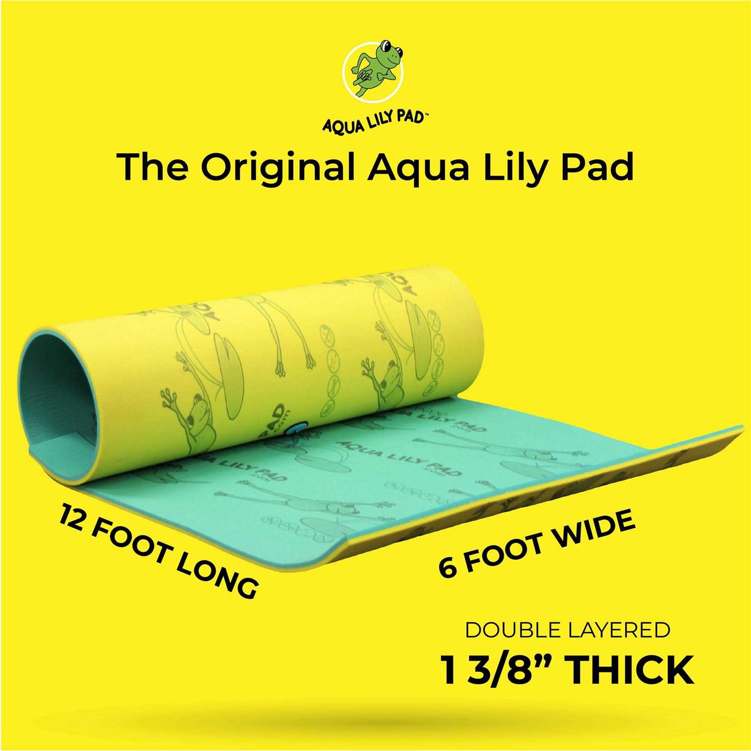 Aqua Lily Pad Original Floating Water Mat