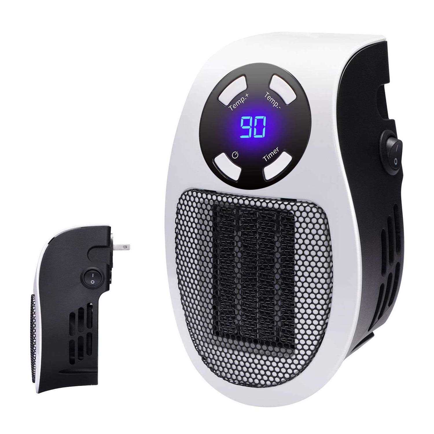5 Core Programmable Space Heater with Led Display Wall Outlet Electric Heater