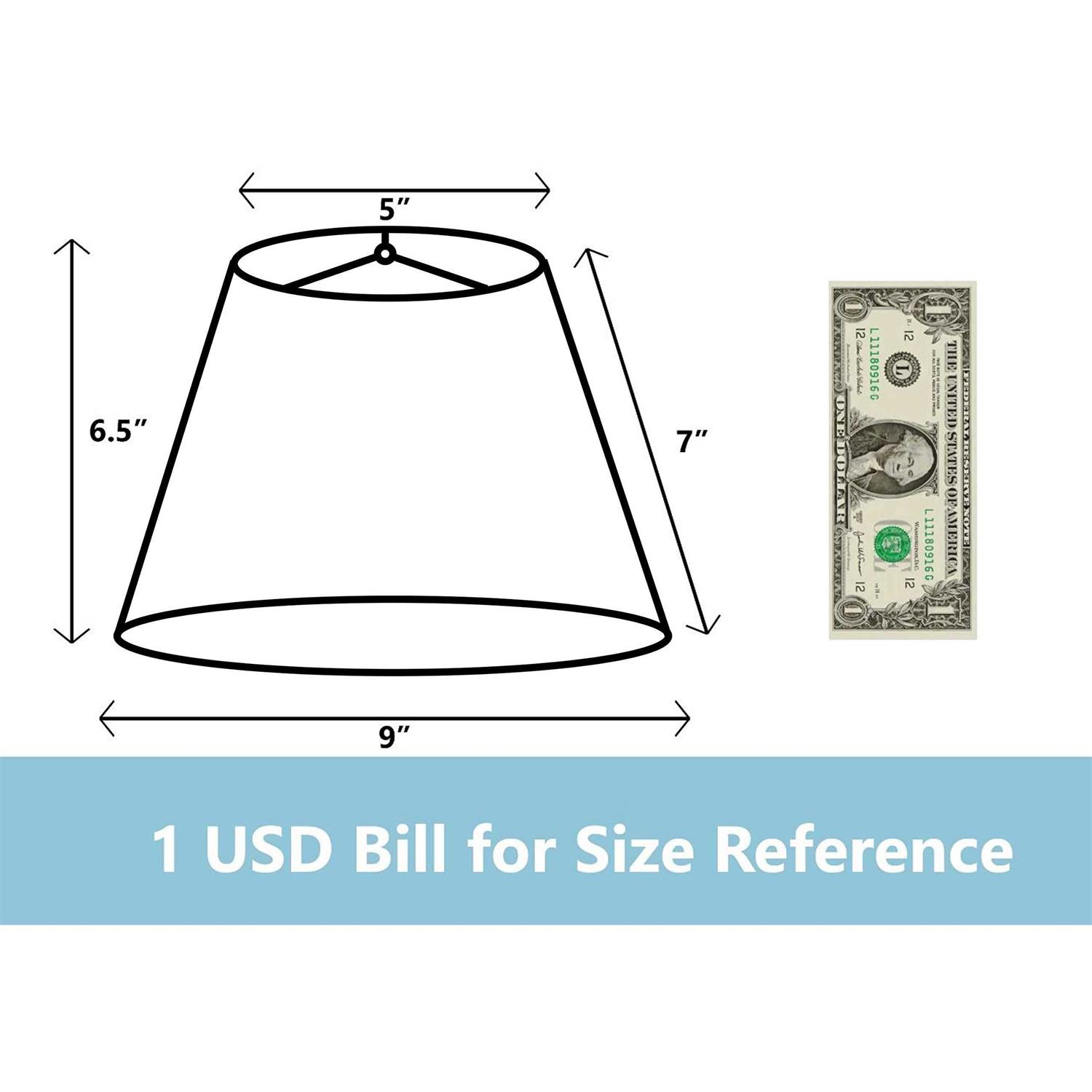 Urbanest Mushroom Pleated Softback Lamp Shade