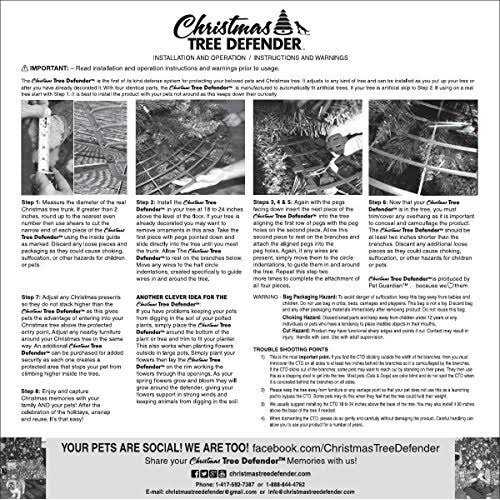 Christmas Tree Defender & Potted Plant Protector