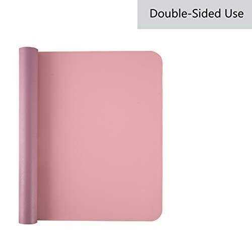 Weelth Multifunctional Waterproof PU Leather Desk Pad Double Sided Desk Pad for Office/Home