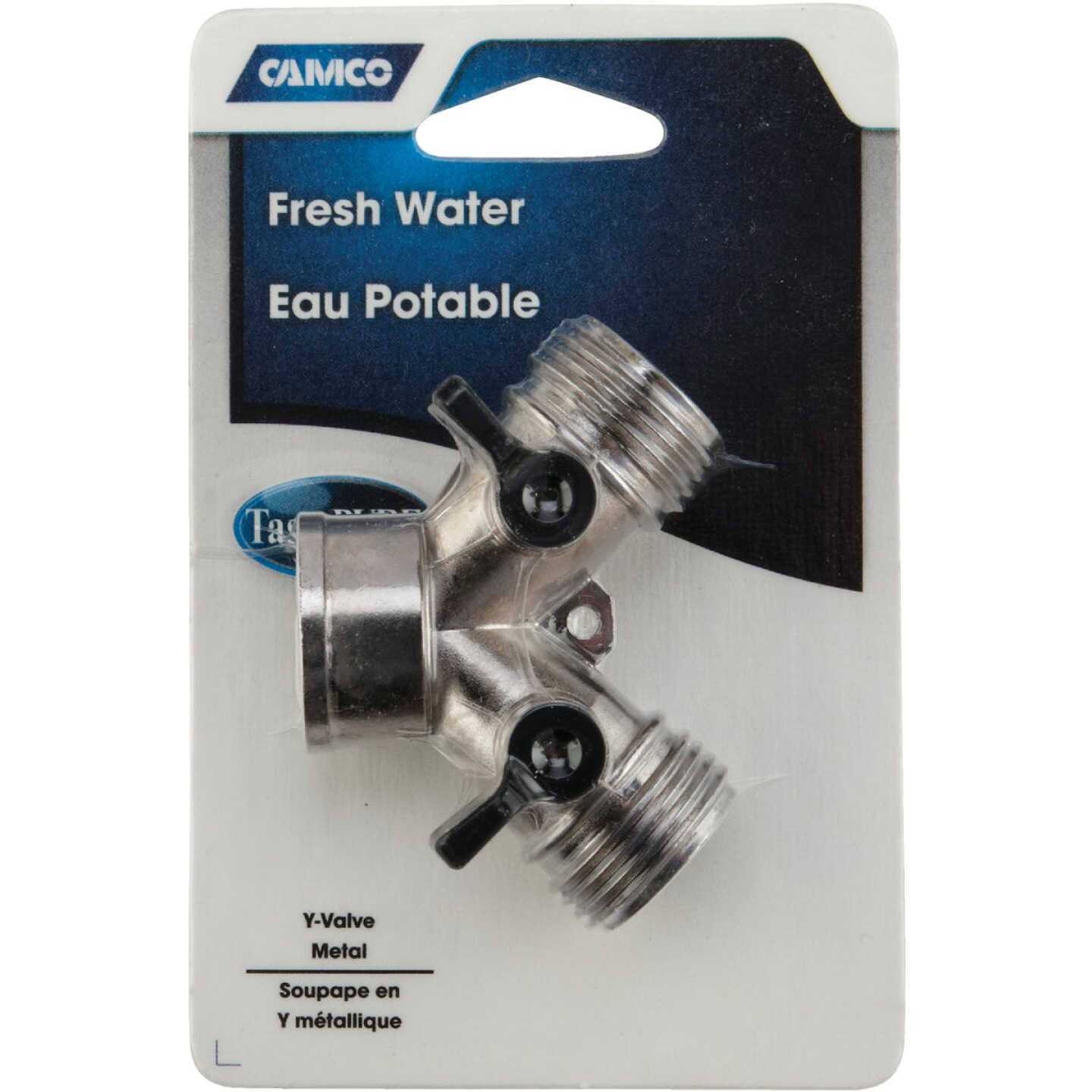 Camco RV Metal Y Hose Valve