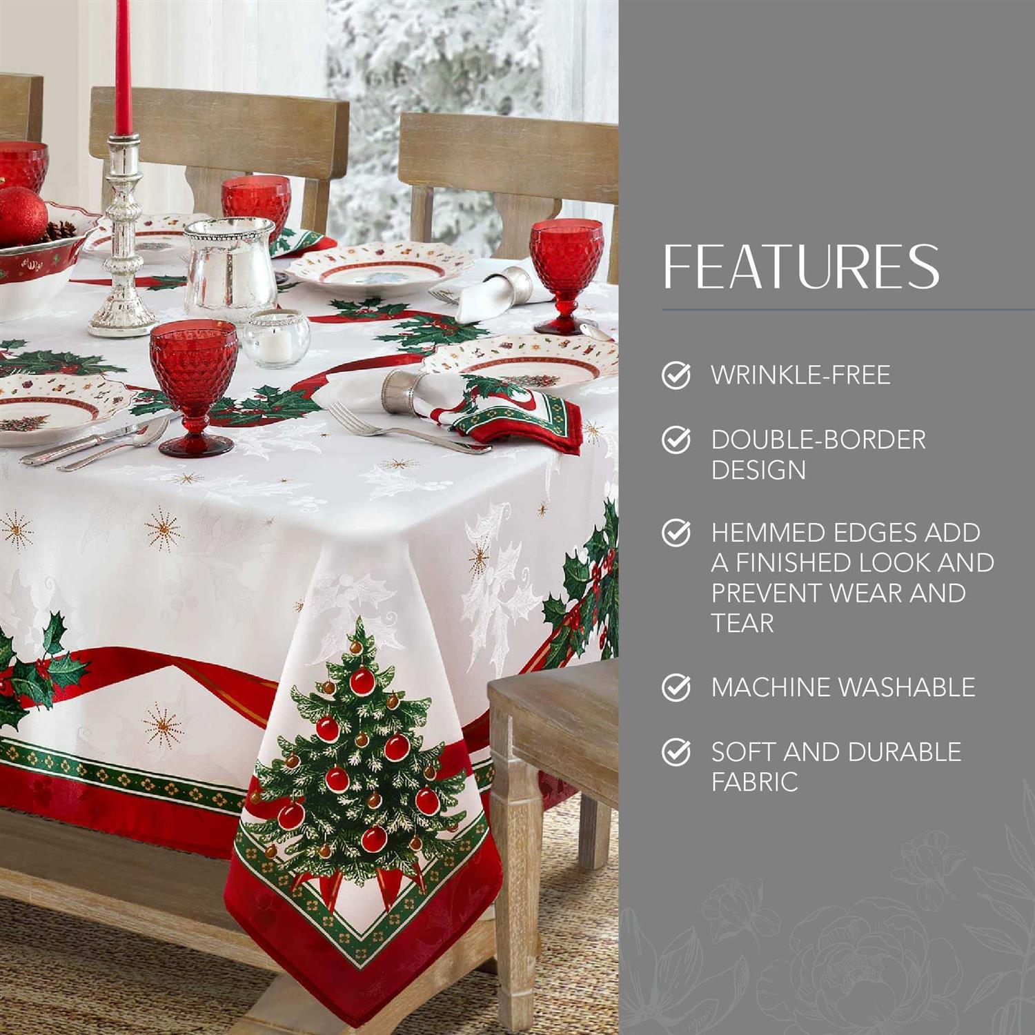 Villeroy & Boch Toy’s Delight Engineered Fabric Tablecloth