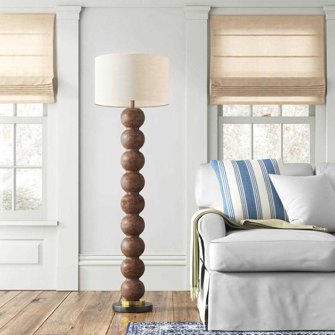 Birch Lane™ Kee 62 Floor Lamp Base Finish