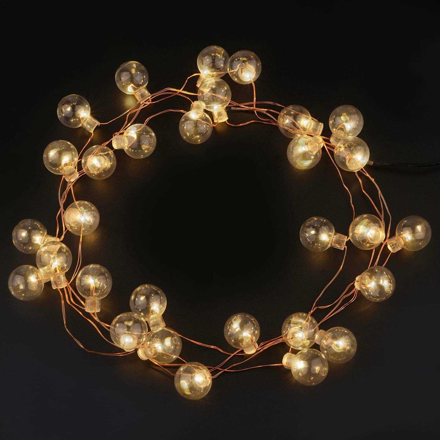 30ct. White LED String Lights by Ashland