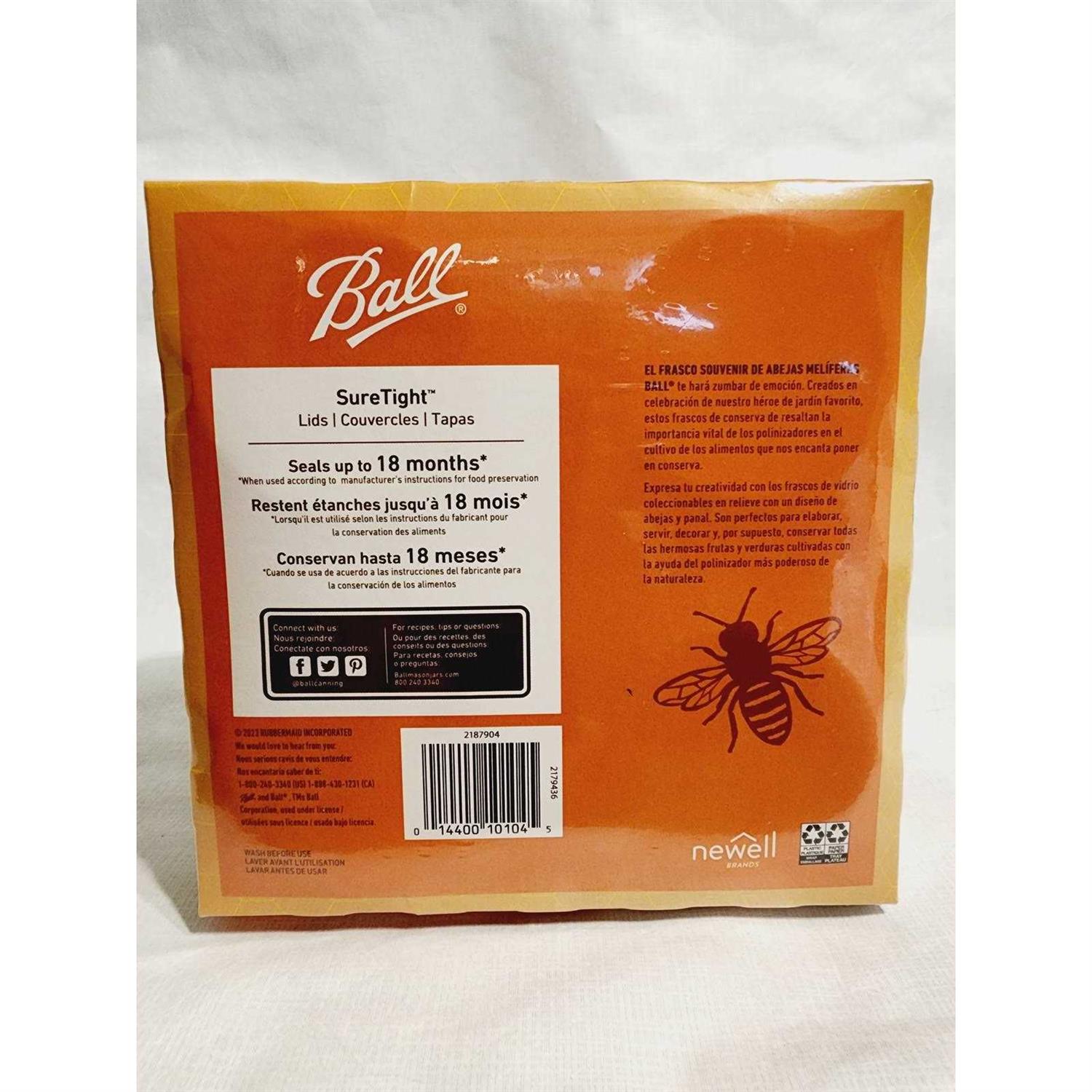 Ball Honeybee Jars Regular Mouth