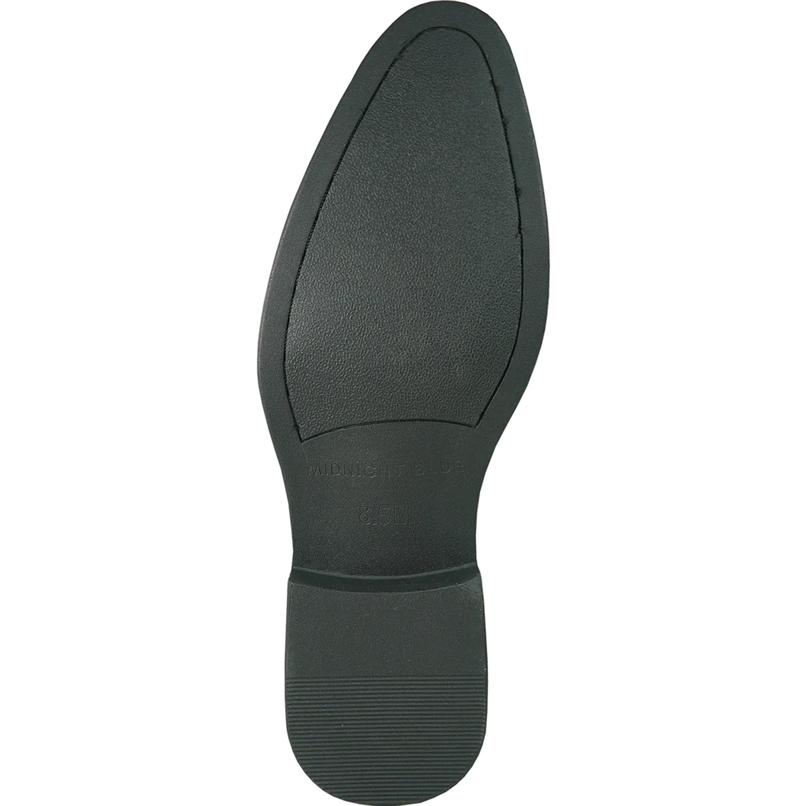 Mens Plain Round Toe Dress Oxford in Dark Brown