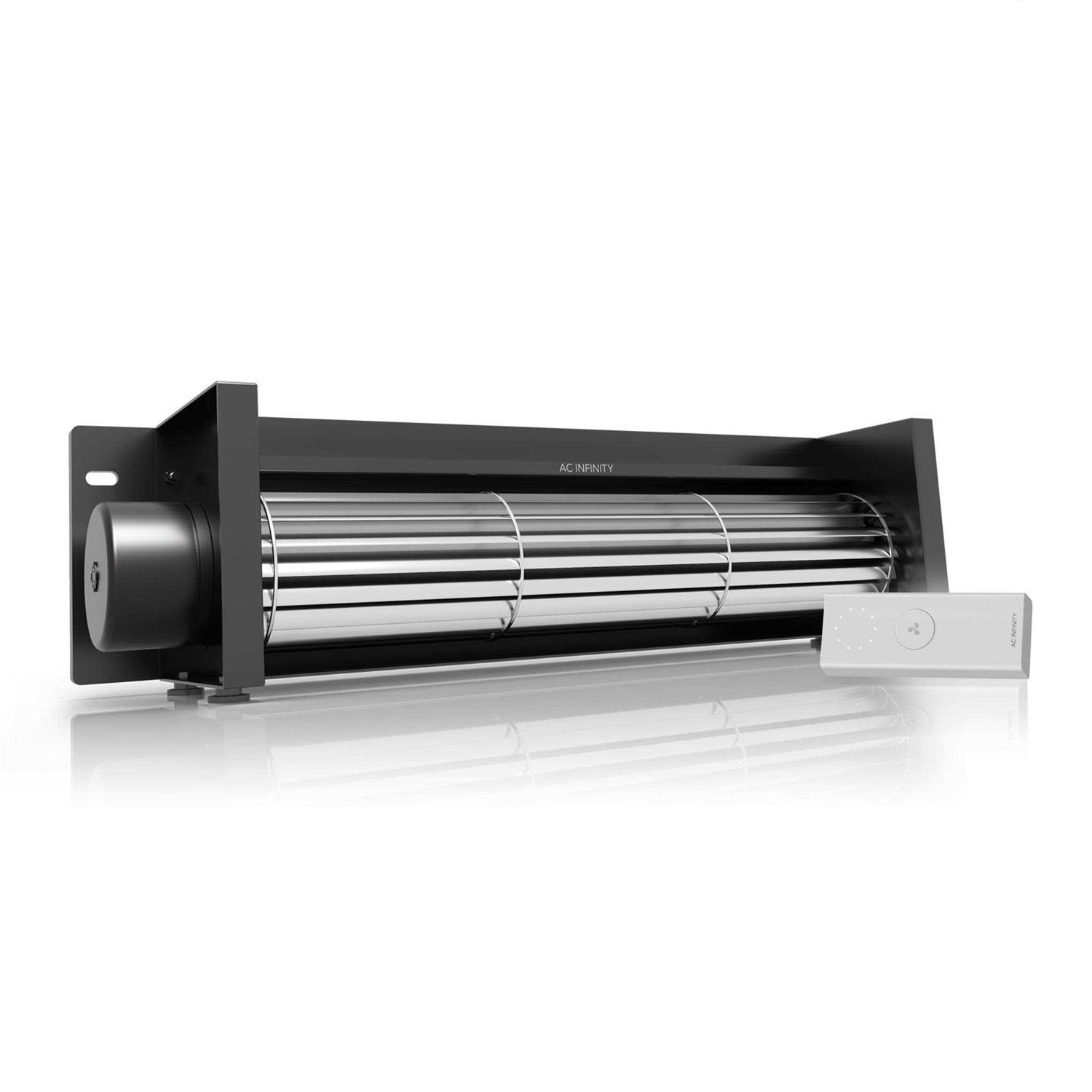 AC Infinity AIRBLAZE S14 Fireplace Blower Fan 14 with Speed Controller