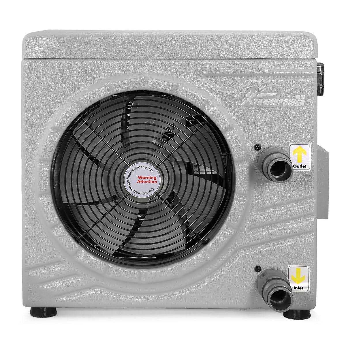 XtremepowerUS Pool Heater for Above Ground Pools Heat Pump,14500BTU/hr