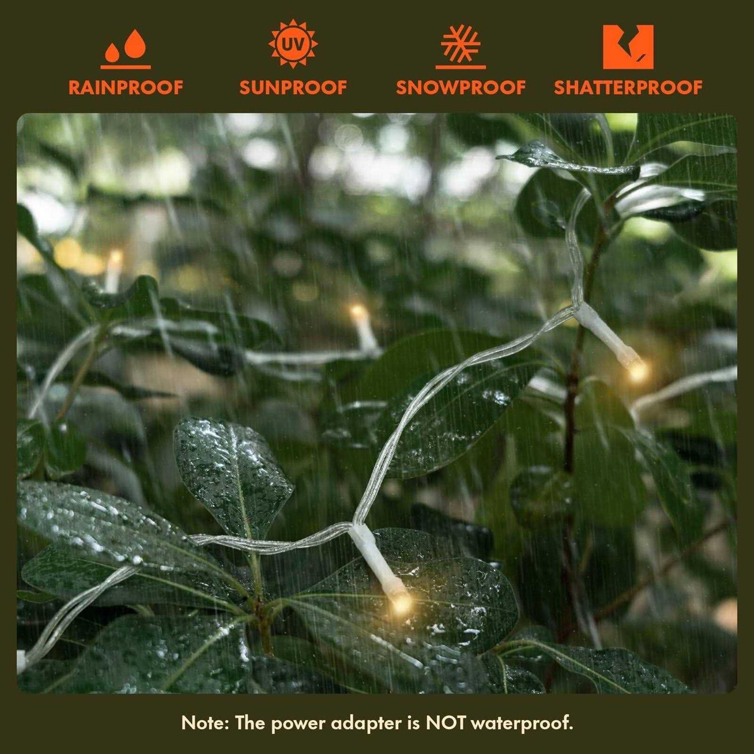 Twinkle Star 300 LED Window Curtain String Light for Christmas Wedding Party Home Garden Bedroom Outdoor Indoor Wall