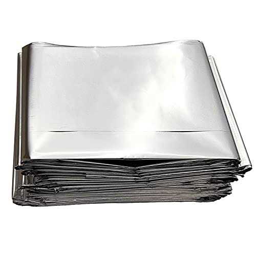 NOVAMEDIC Emergency Foil Mylar Thermal Blankets Pack of 200