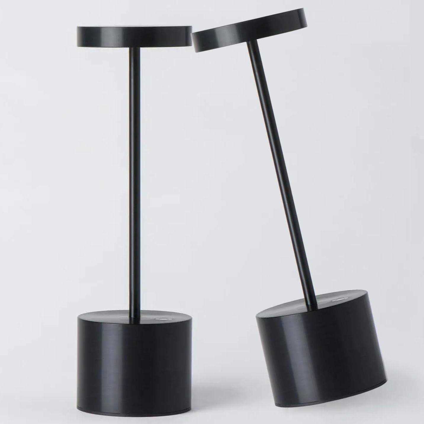 YIBEN 2Pack Cordless Table Lamp Rechargeable LED Battery 5000mAh Metal USB Portable Powered Desk Lamp