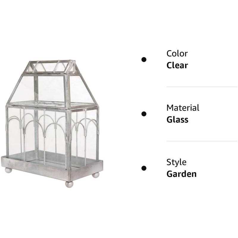 Colonial Tin Works Archway Glass Terrarium