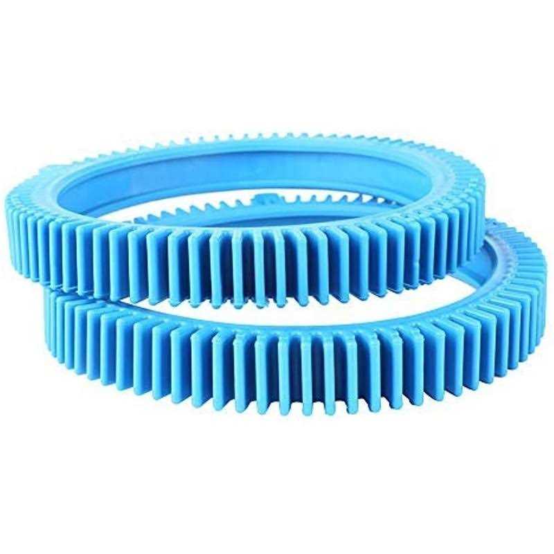 Ar-PRO Front Tire And Rear Tire Combo Kit Compatible with Poolcleaner Poolvergnuegen Front Tire Kit with Super Hump 896584000-143 And Rear