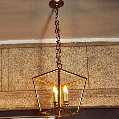 Boothby 4 Light Lantern Geometric Pendant Andover Mills Finish