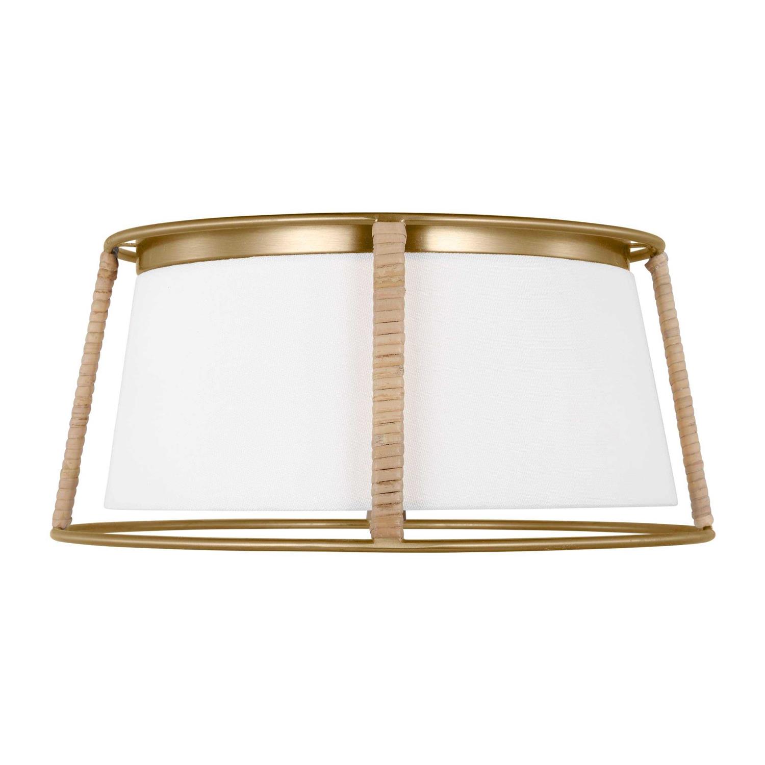 Visual Comfort Studio Cortes Flush Mount Ceiling Light DJF1002SB