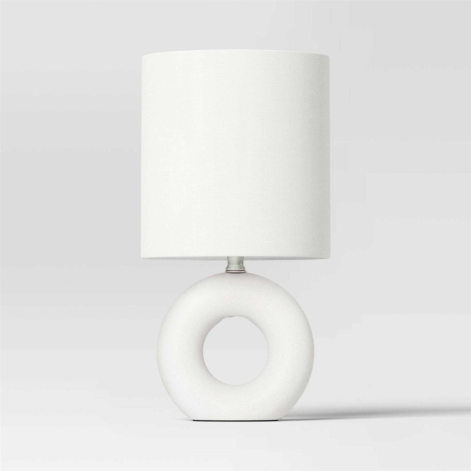Threshold Abstract Ceramic Mini Table Lamp