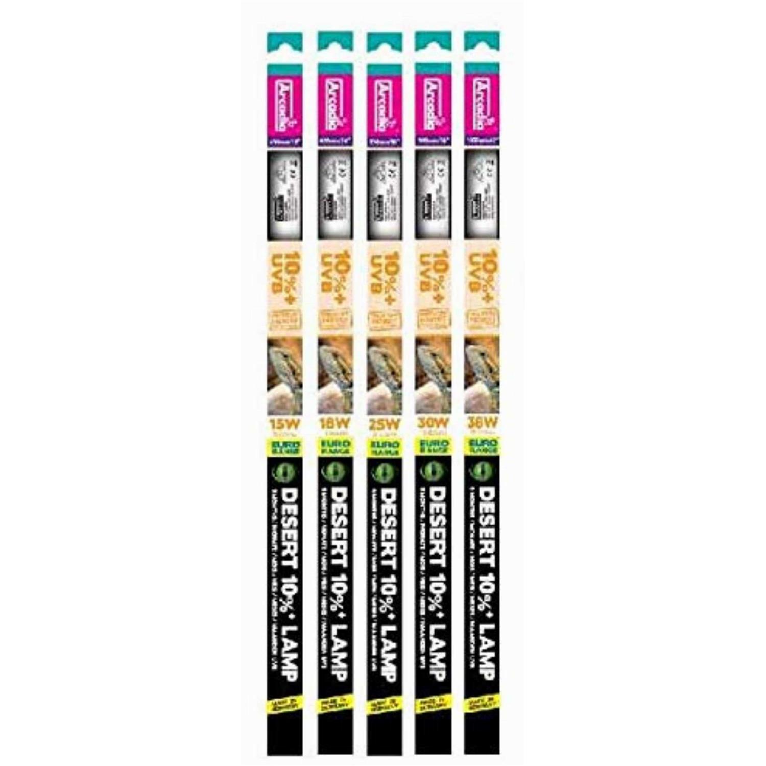 Arcadia Euro Range T8 10% UVB Reptile Lamp