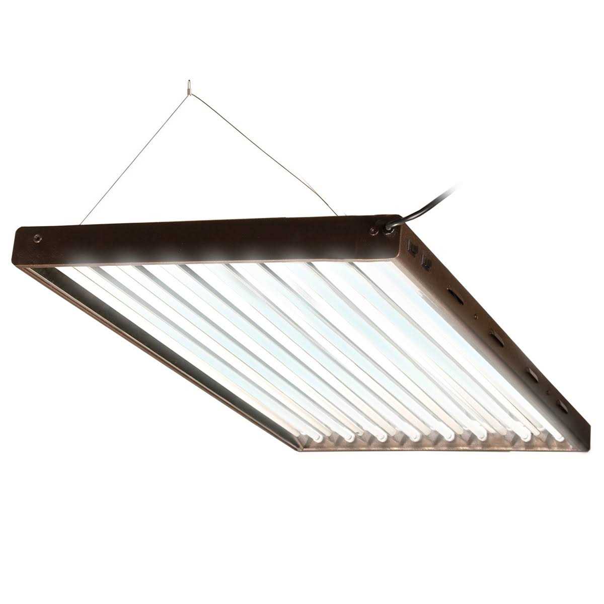 Agrobrite Designer T5 432W 4′ 8-Tube Fixture with Lamps