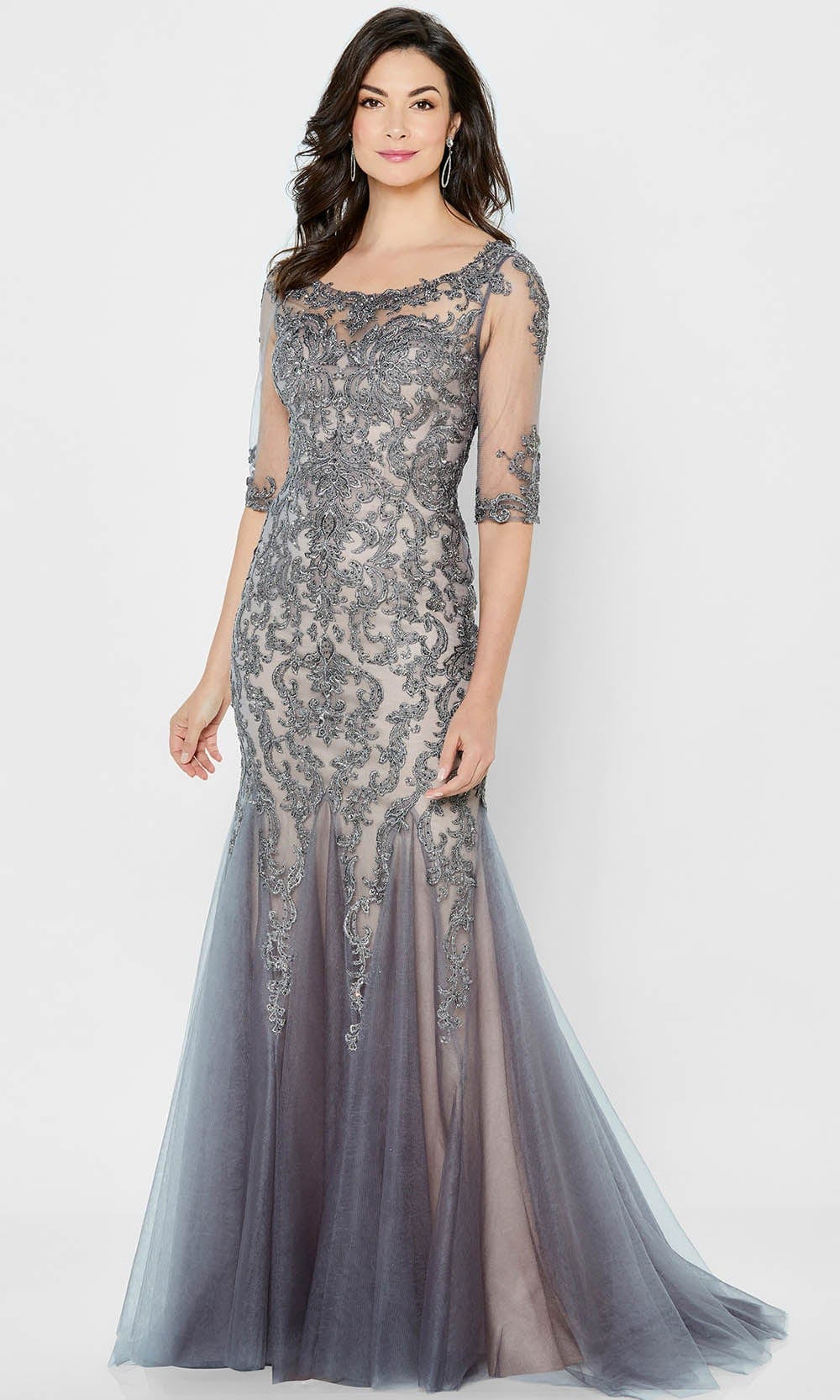 Lace Evening Gown