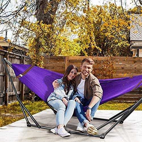 Tranquillo Universal Double Hammock with Adjustable Stand Bag