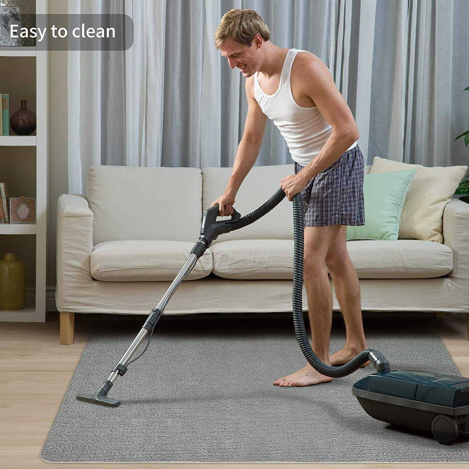 FreeLung Office Chair Mat for Hardwood Floor 1/6 in Thick 55×35 Rolling Chair Mat