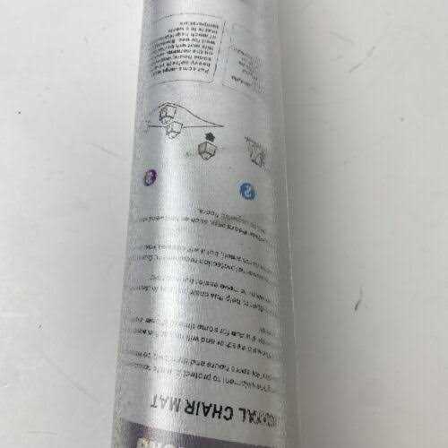 Kuyal Clear Chair Mat Hard Transparent Floor Mat Office & Home