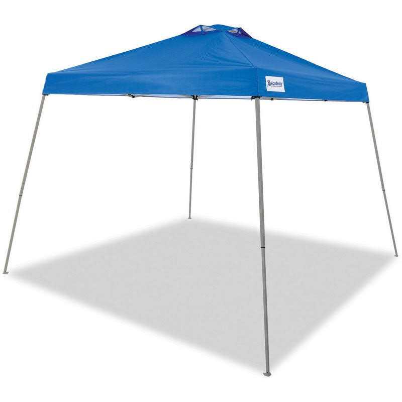 Academy Sports + Outdoors Easy Shade 12 ft x 12 ft Slant Leg Canopy Blue