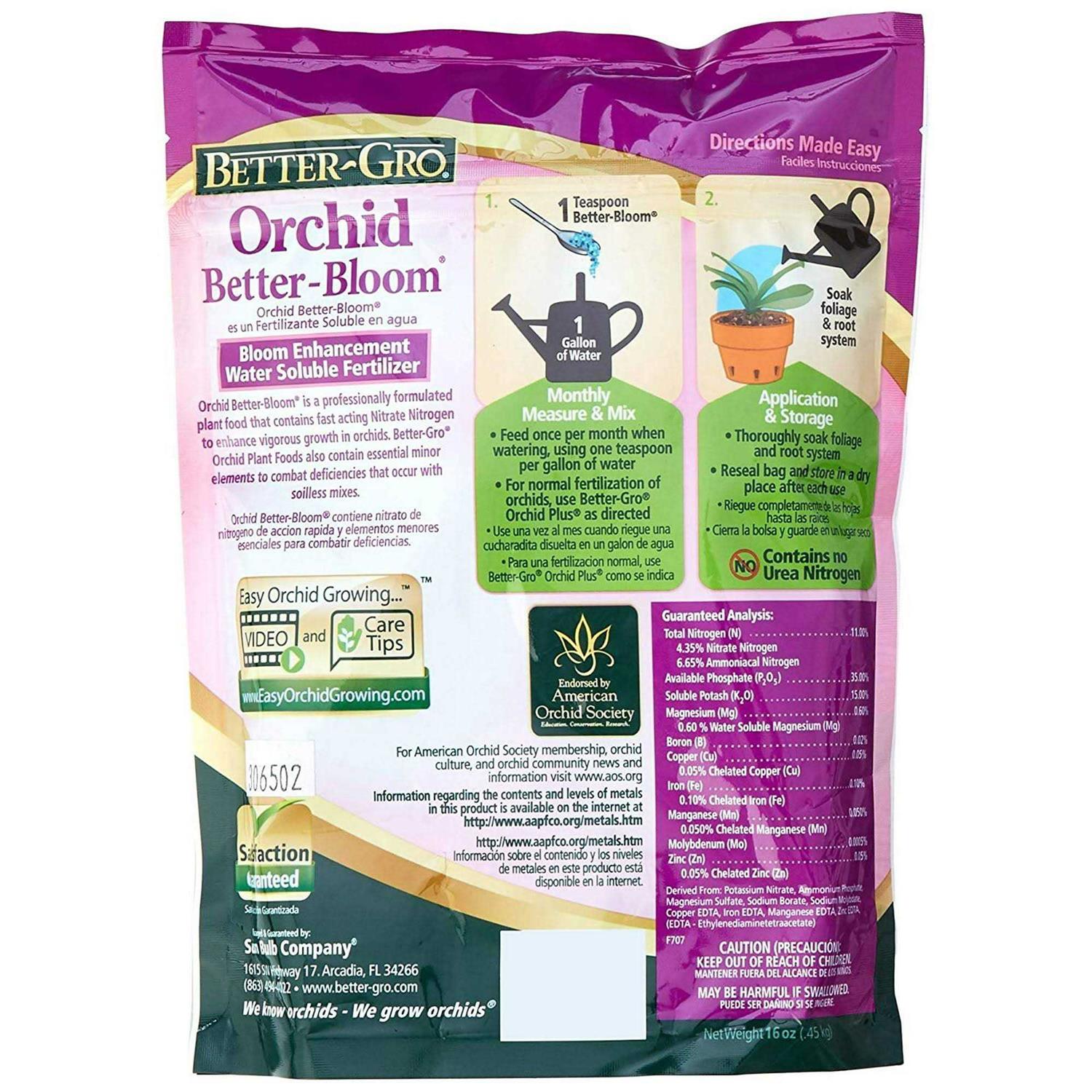 Better Gro Orchid Plus Bloom Booster