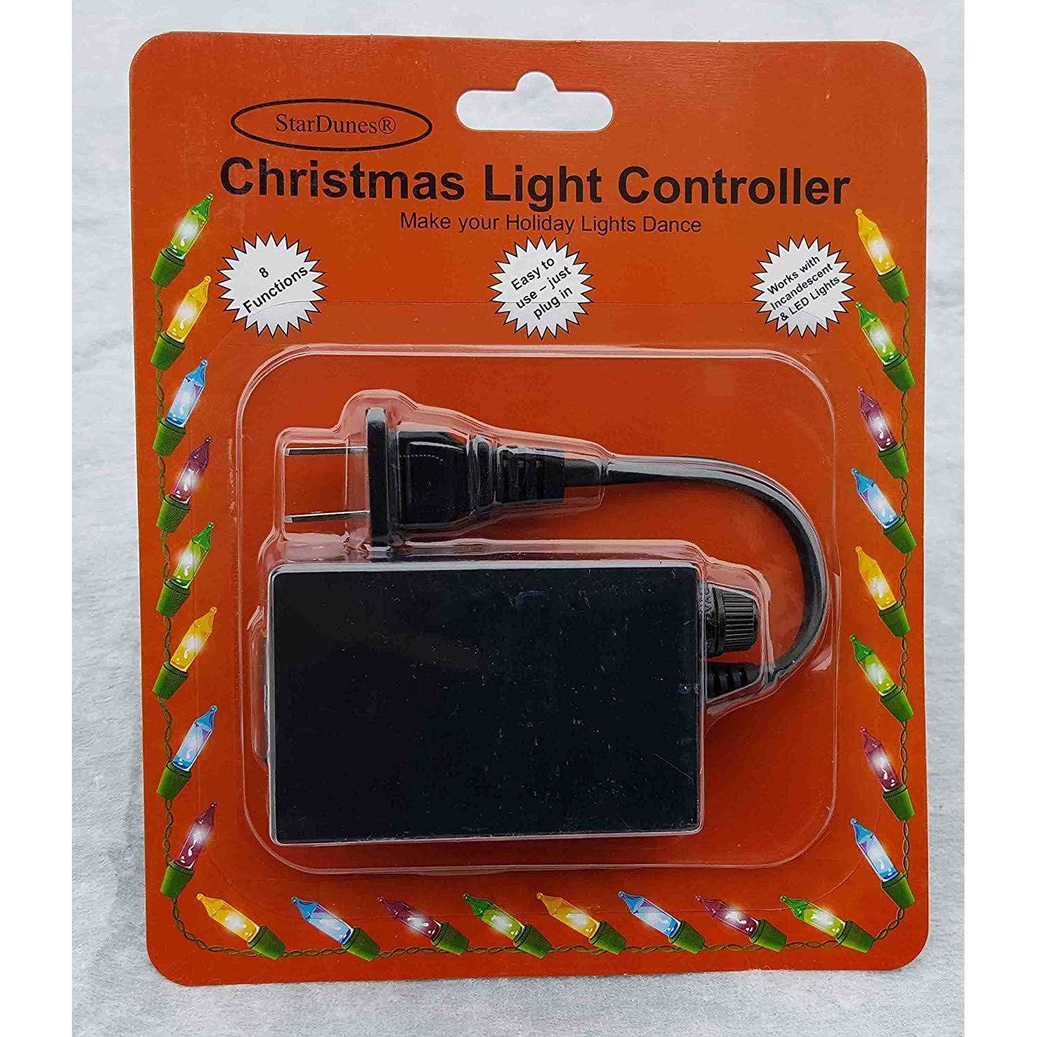 Stardunes Christmas Light Controller 16 Flash/Fade Functions
