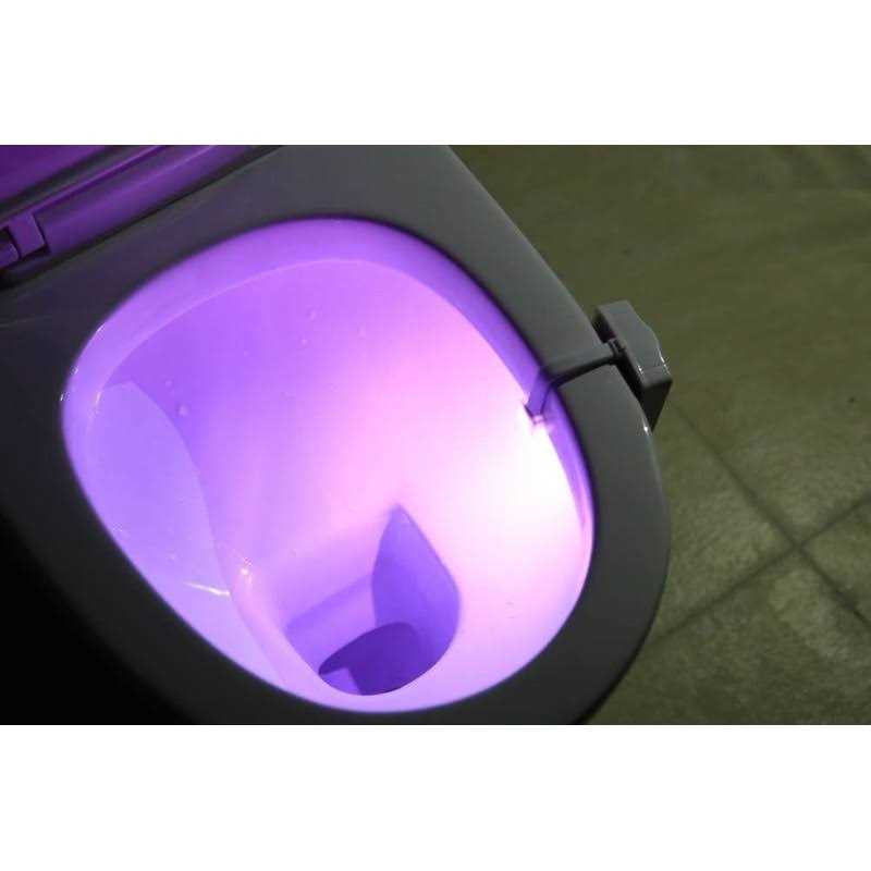 Zezhou Original Toilet Night Light 2 Pack Motion Sensor Activated LED Lamp