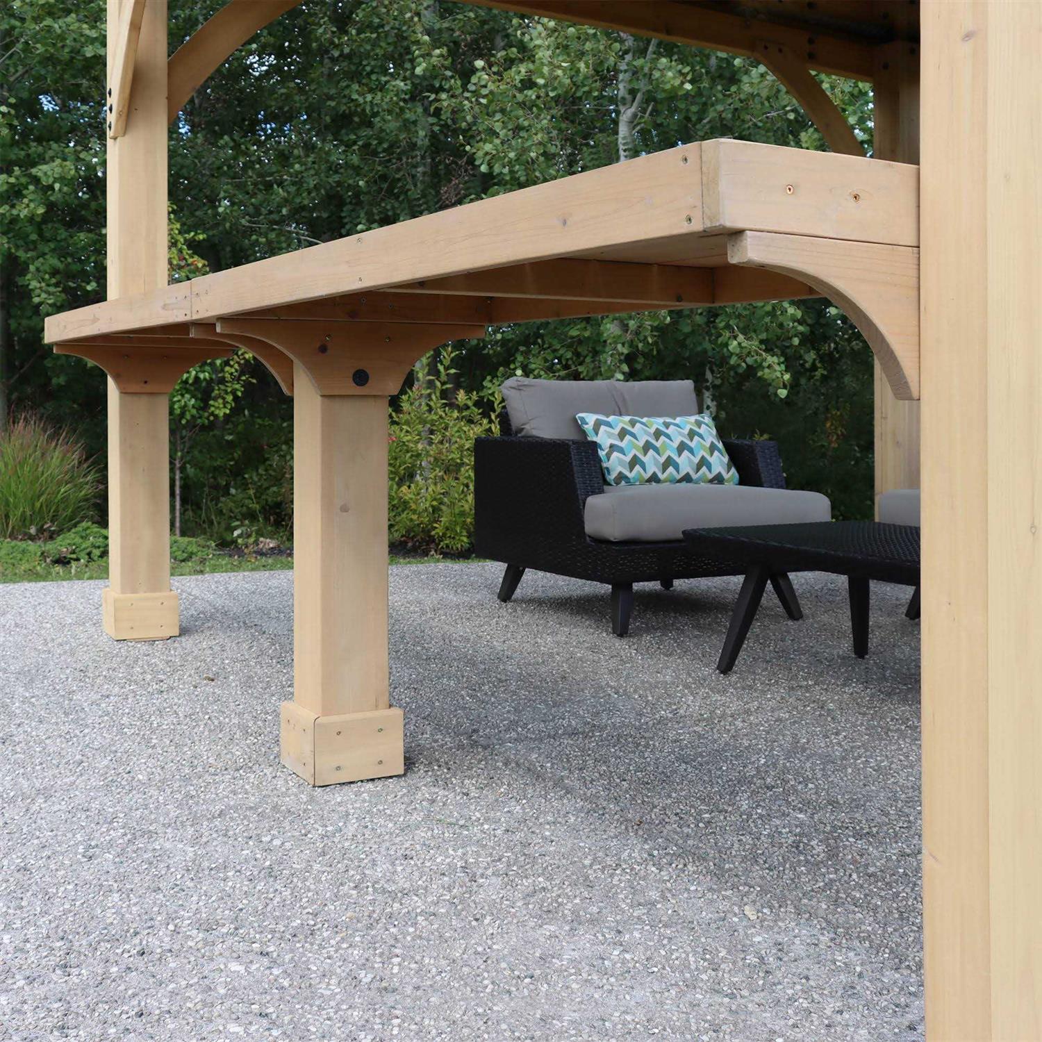 Yardistry Meridian Bar Counter