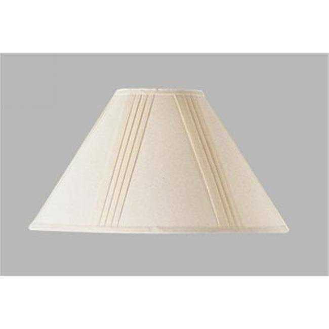 Cal Lighting Side Pleated Linen Shade
