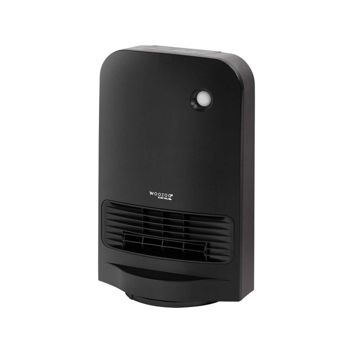 WOOZOO Portable Electric Heater Oscillating Fan with Motion Sensor