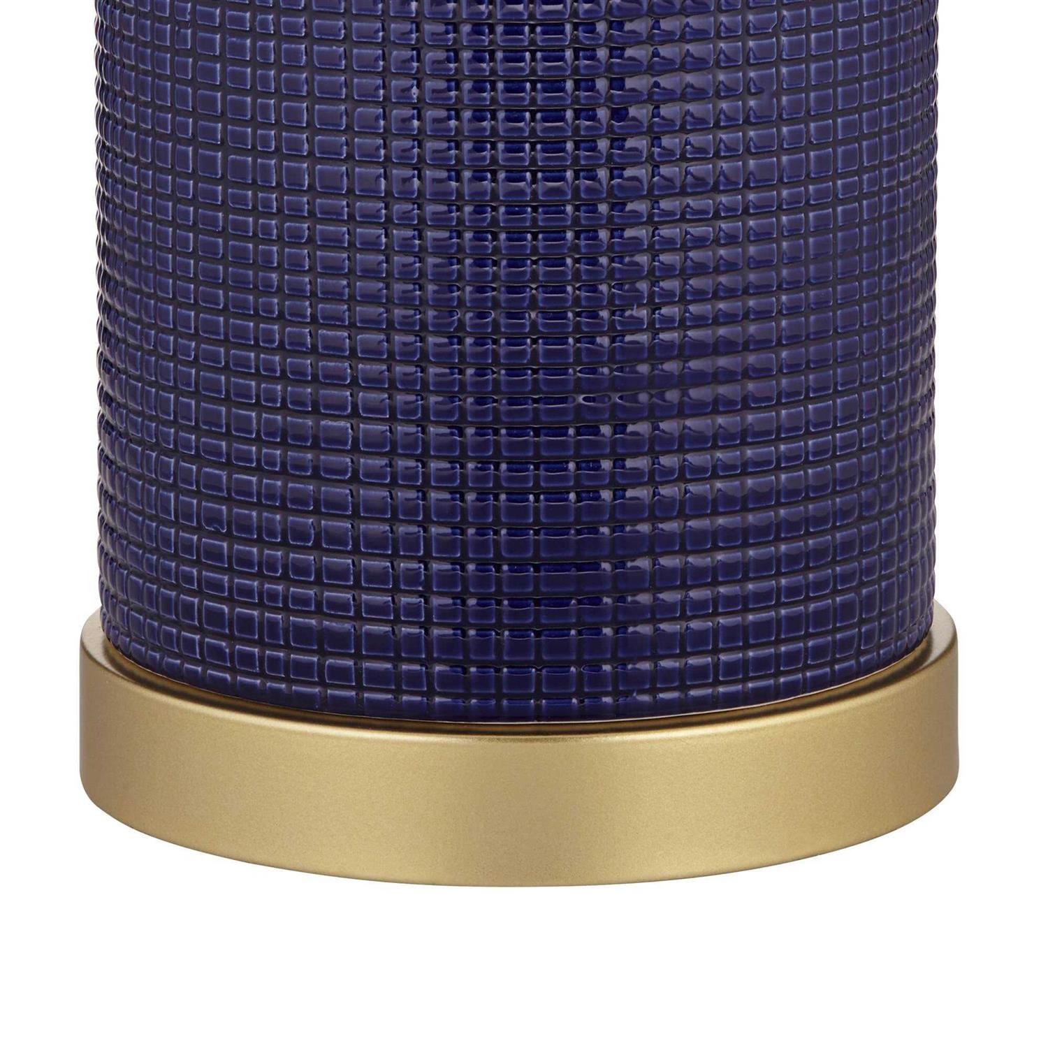 360 Lighting Gilson 24 1/2 High Modern Table Lamps Set of 2 Ceramic White Shade Living Room Bedroom Bedside