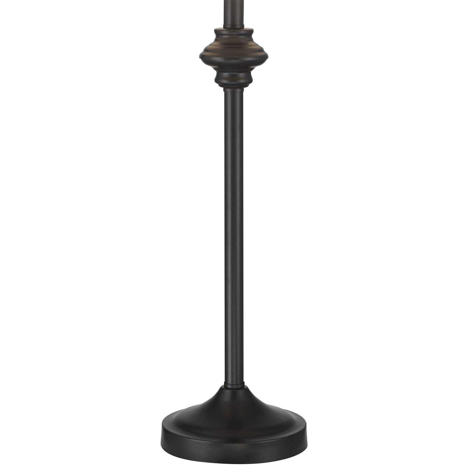 360 Lighting Lynn Modern Industrial Buffet Table Lamps 26 High Set of 2 Black Metal Drum Shade for Bedroom Living Room Bedside