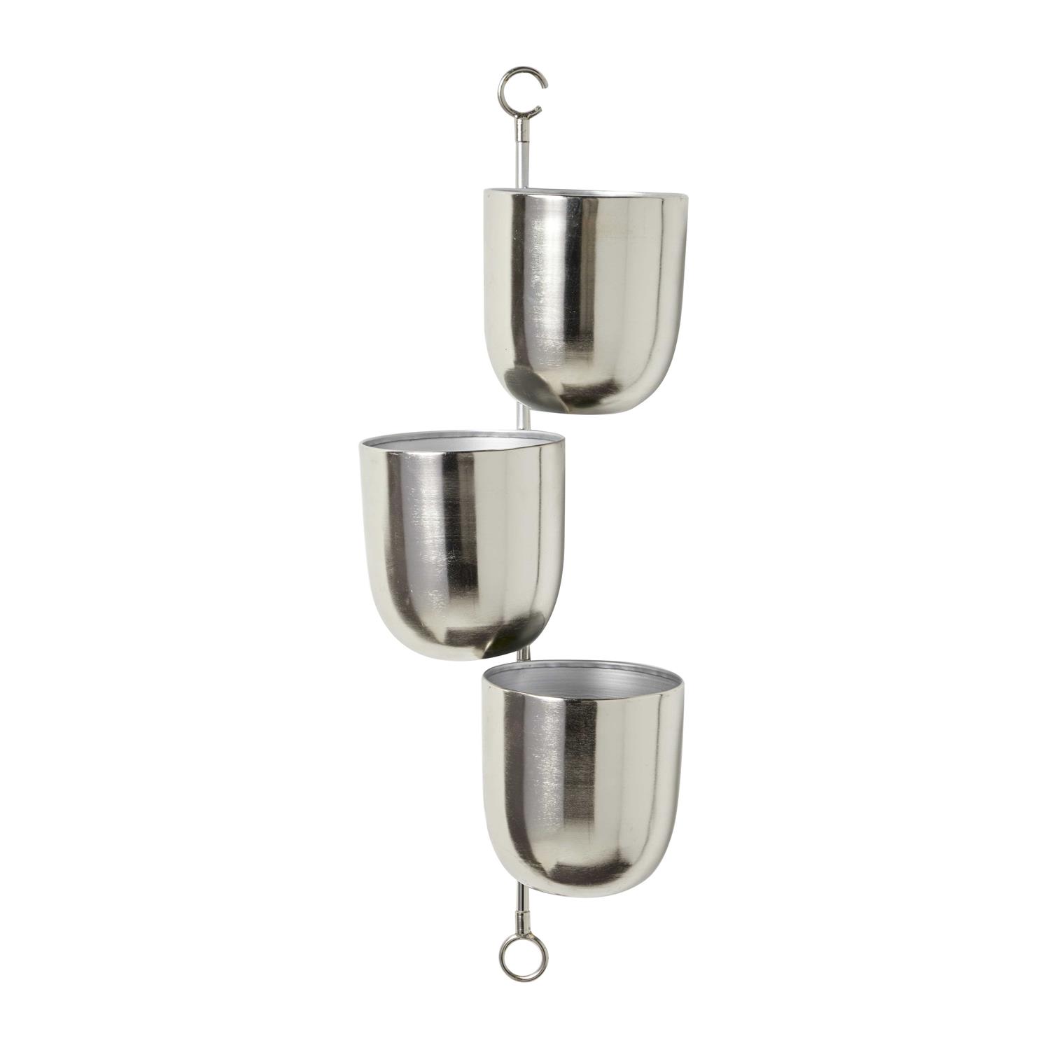 The Novogratz Contemporary Metal Hanging Wall Planter Rack