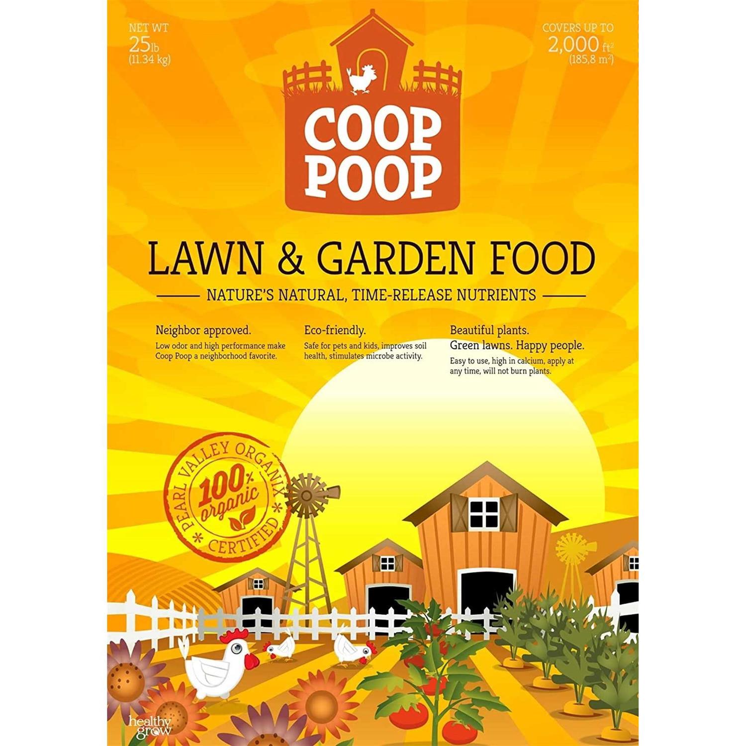 Coop Poop Organic Plant Food 25 lb