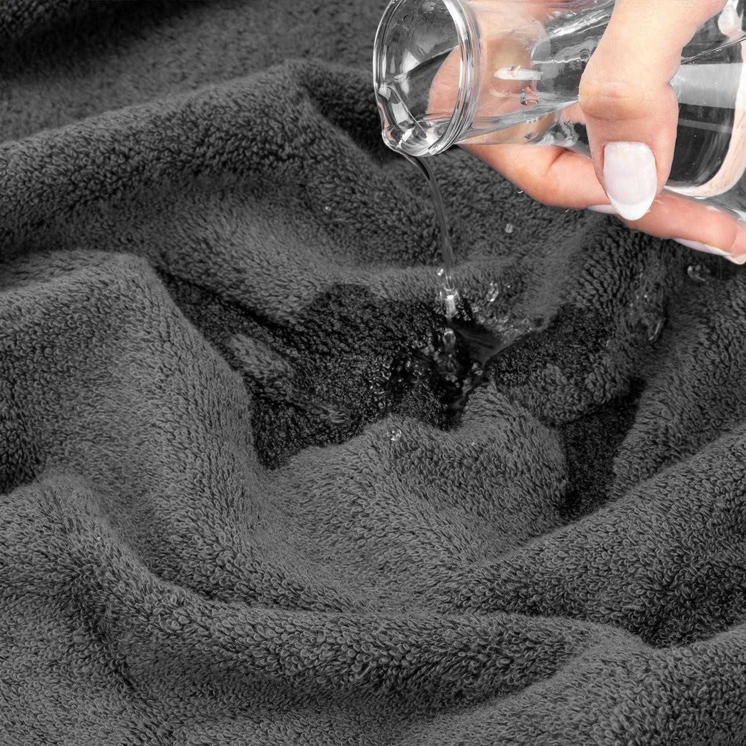 American Soft Linen Salem Luxury 4 Pack Washcloth Set