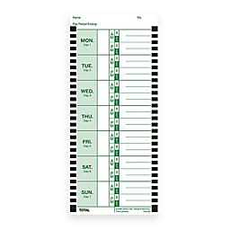 Time Clock Cards for Lathem Time 800P