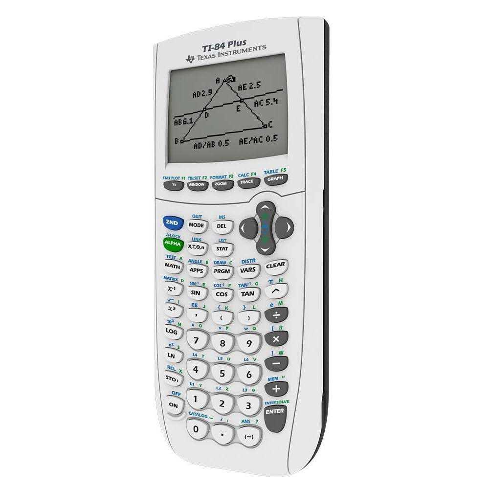 TI-84 Plus Calculator Texas Instruments Graphing