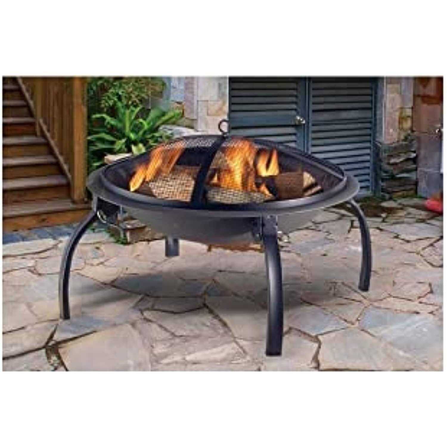 Living Accents SRFP481 Portable Fire Pit