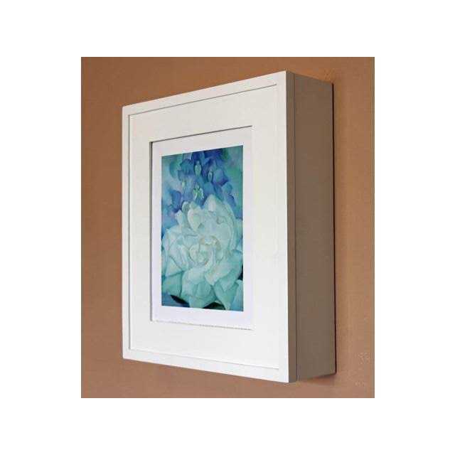 16.88 W x 19.88 H x 5.12 D Solid Wood Wall Mounted Bathroom Cabinet Fox Hollow Furnishings Finish