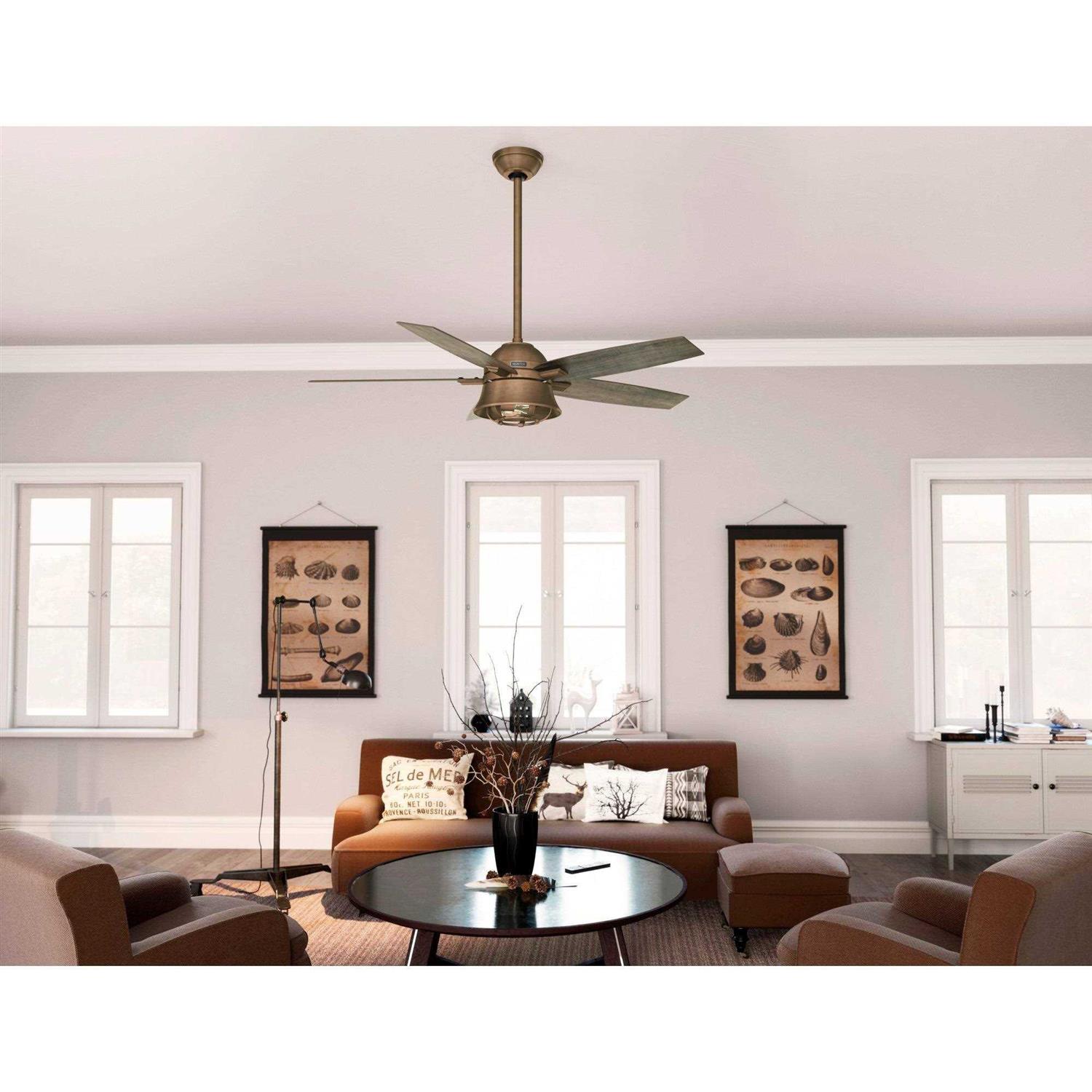 52 Hunter Hampshire Ceiling Fan with LED Light Kit