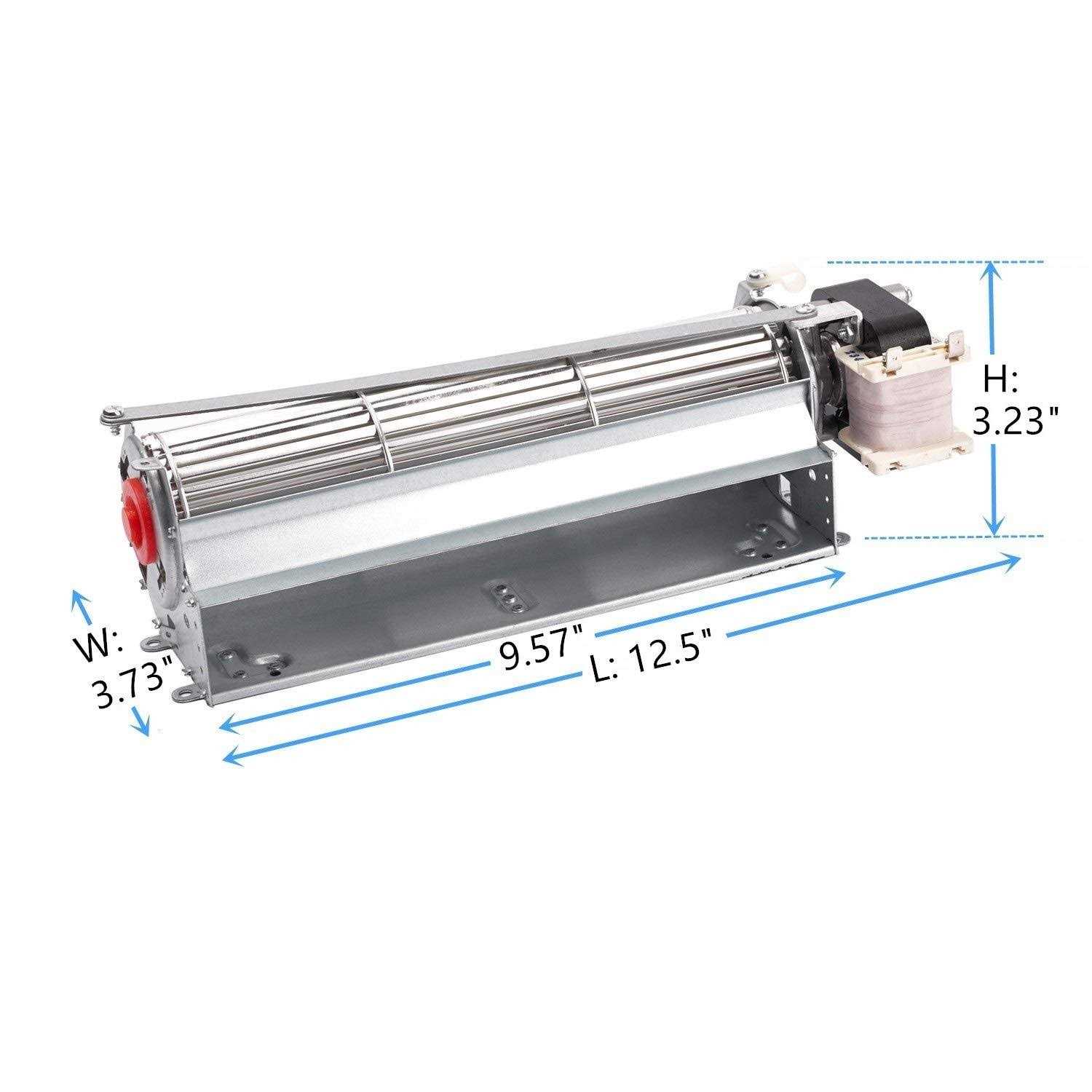 Adviace Replacement Fireplace Blower Kit for Heatilator