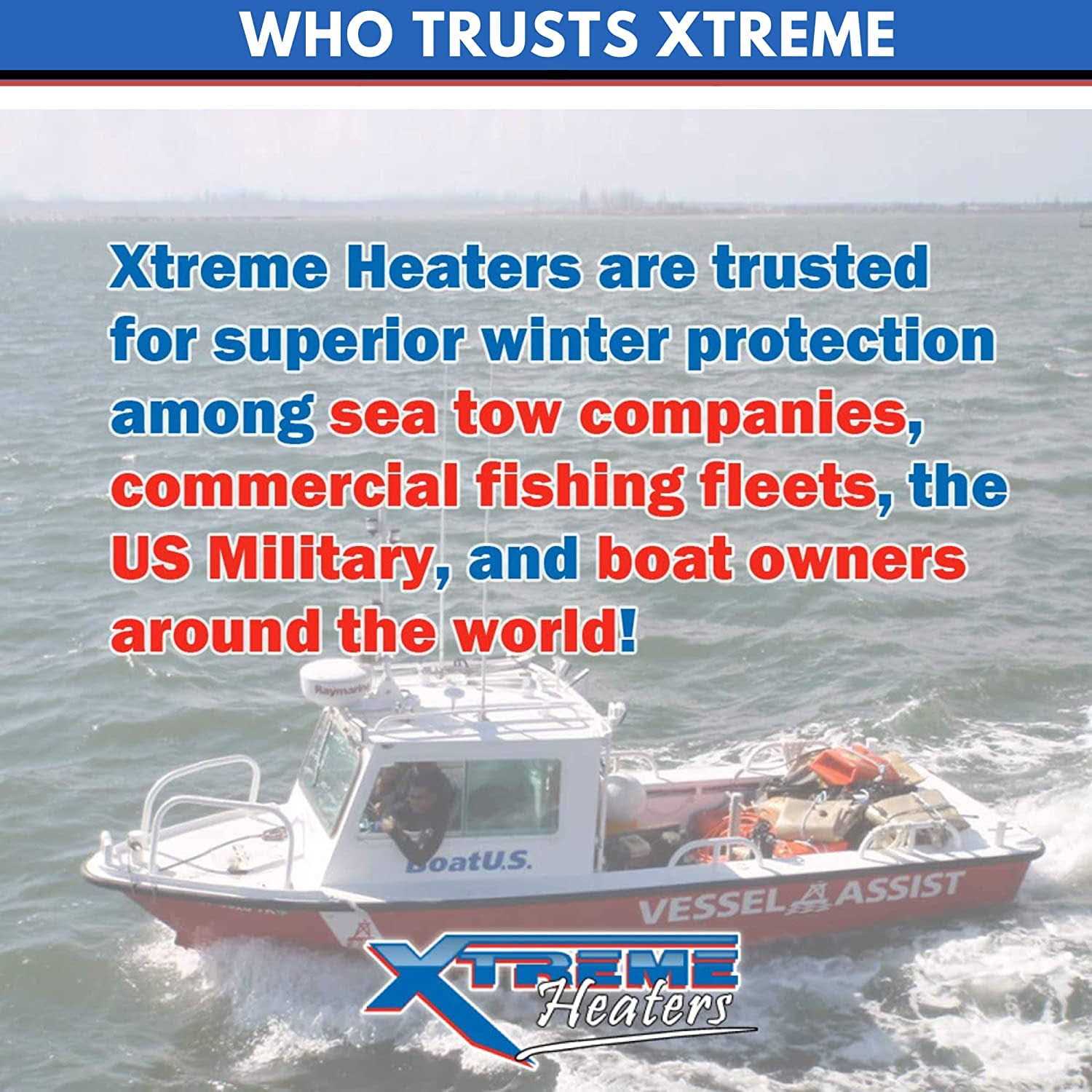 Xtreme Heaters Small 400W XHEAT Boat Bilge RV Heater
