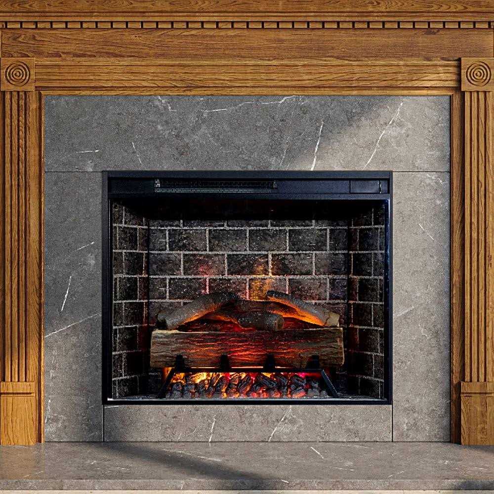 Modern Ember Uptown 28-In Smart Electric Fireplace Insert & Trim Kit