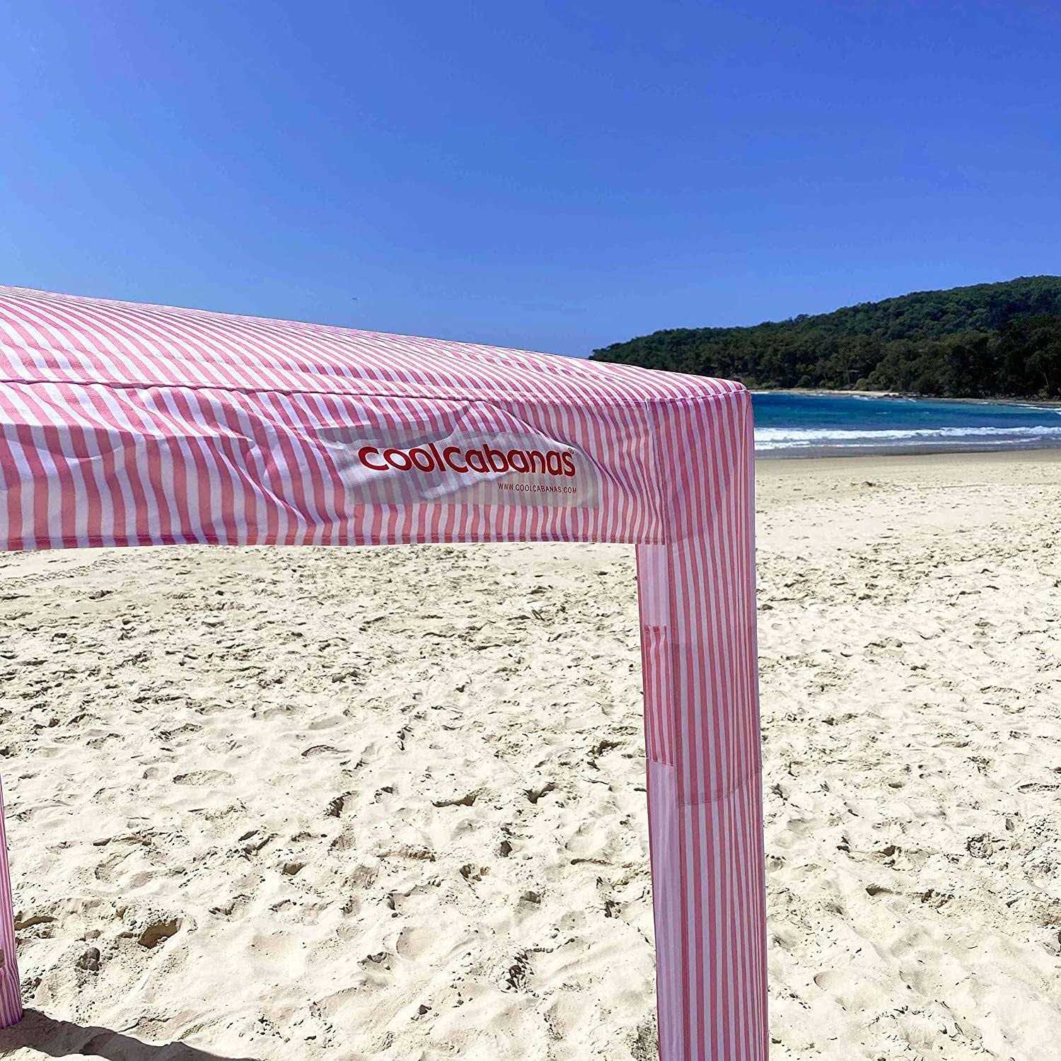 CoolCabanas Large Cabana coolcabana 5 noosa Beige Stripes