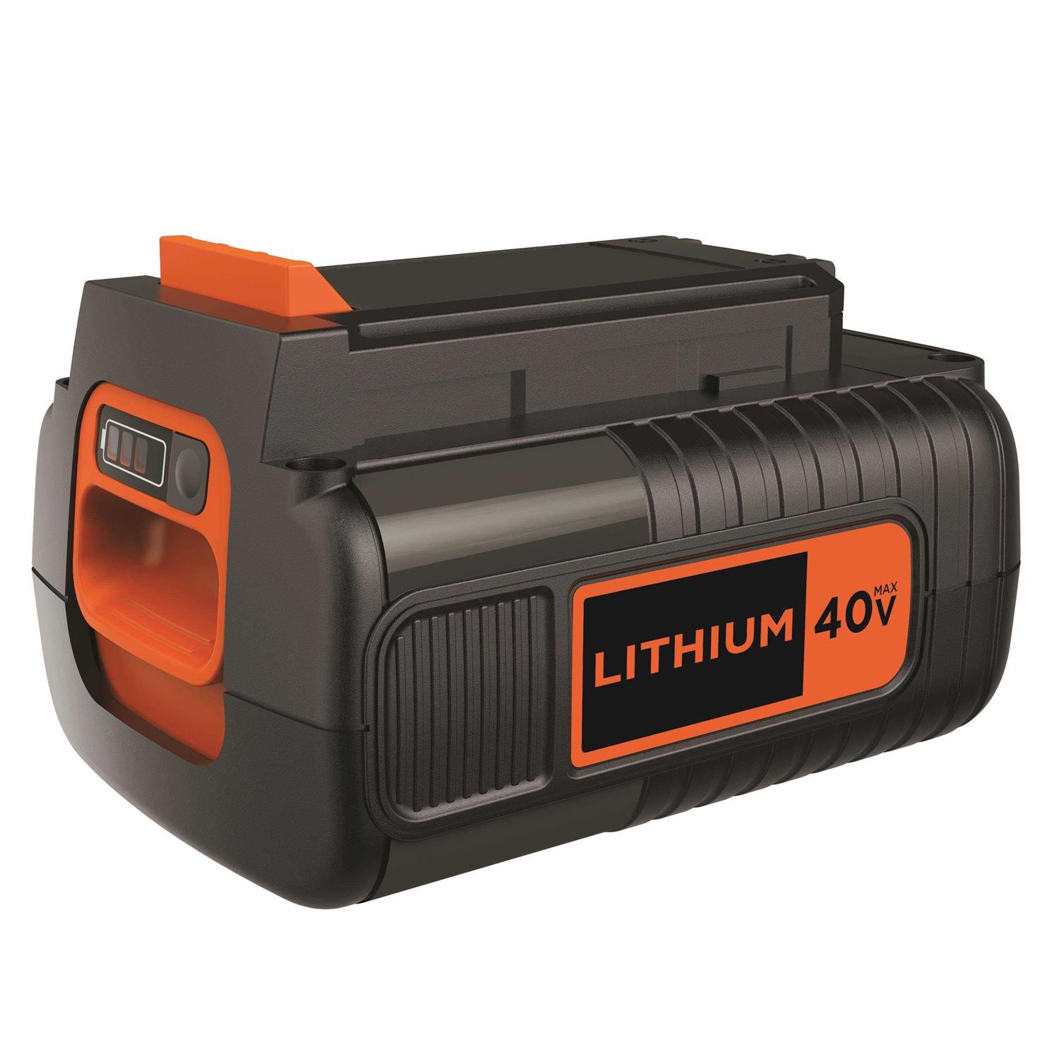 Black+decker 40V MAX Lithium Ion Battery